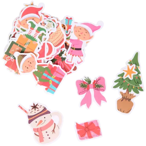 DécoTime Christmas Paper Die Cuts Festive Frolics (3217090)