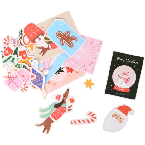 DécoTime Christmas Paper Die Cuts Season’s Labels (3217090)