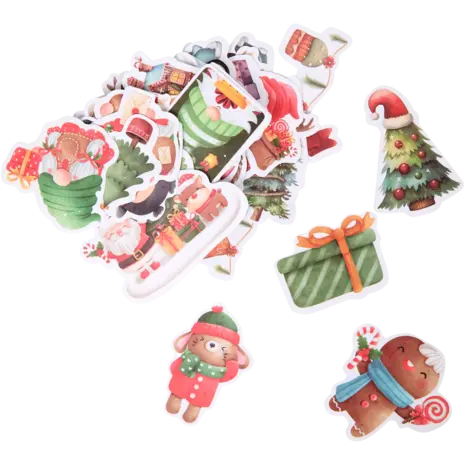 DécoTime Christmas Paper Die Cuts Jolly Christmas Characters (3217090)