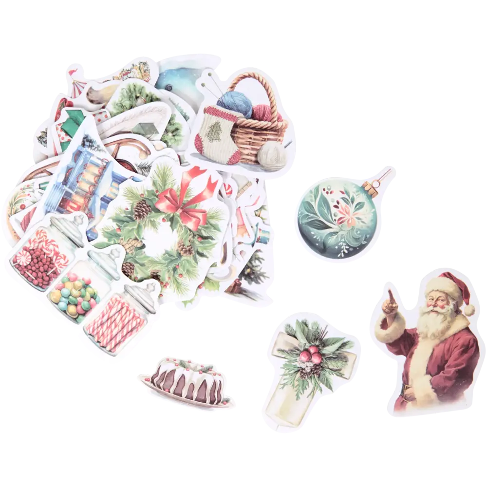 DécoTime Christmas Paper Die Cuts Nostalgic Christmas (3217090)