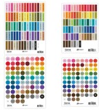 Ranger Tim Holtz Distress Label Assortment Sheets Black (4pcs) (TDA93374)