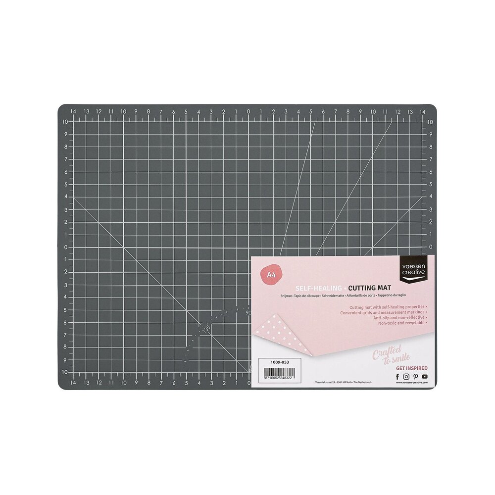 Vaessen Creative Self-Healing Cutting Mat A4 (1009-053) Vaessen Creative Self-Healing Cutting Mat A4 (1009-053)