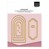 Vaessen Creative Snijmal Ronde Banners & Labels (3625-0206)