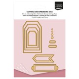 Vaessen Creative Snijmal Trapeze Banners & Labels (3625-0207)