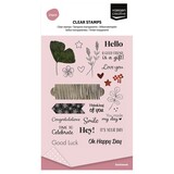 Vaessen Creative Clear Stamps Sentiments (3625-0214)