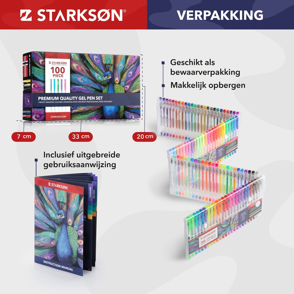 Starkson Premium Quality Gel Pen Set (ST-GL-00-MU-709) Starkson Premium Quality Gel Pen Set (ST-GL-00-MU-709)