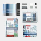 Starkson Premium Quality 27-Piece Drawing Set (ST-TE-SE-MU-674)