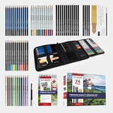 Starkson Premium Quality 74-Piece Drawing Set (ST-TE-12-MU-089)