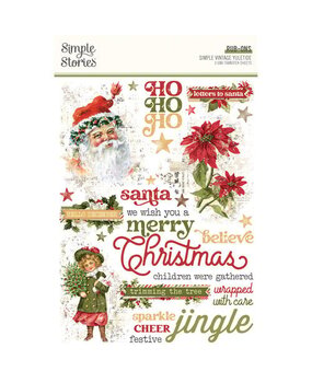 Simple Stories Simple Vintage Yuletide Rub Ons (23231) Simple Stories Simple Vintage Yuletide Rub Ons (23231)