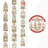 Lettoon Cozy Winter Houses Washi Tape 20mm