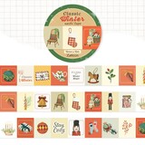 Lettoon Classic Winter Washi Tape 15mm