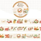 Lettoon Winter Letter Washi Tape 15mm
