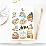 Lettoon Purrfect Winter Sticker Sheet