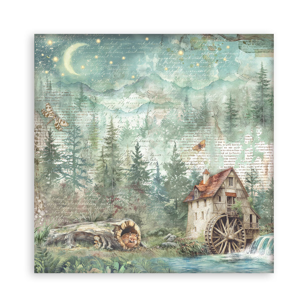 Stamperia Herbarium Silvae 12x12 Inch Single Face Paper Pack (SBBXLB32) Stamperia Herbarium Silvae 12x12 Inch Single Face Paper Pack (SBBXLB32)