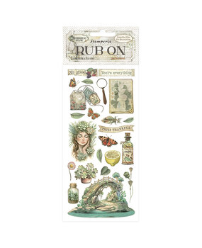 Stamperia Herbarium Silvae Rub-On 4x8,5 Inch Bridge (DFLRB211) Stamperia Herbarium Silvae Rub-On 4x8,5 Inch Bridge (DFLRB211)