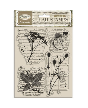Stamperia Herbarium Silvae Clear Stamp Botanic (WTK231) Stamperia Herbarium Silvae Clear Stamp Botanic (WTK231)