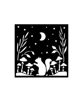 Stamperia Herbarium Silvae Thick Stencil 12x12cm Squirrel (KSTDS66) Stamperia Herbarium Silvae Thick Stencil 12x12cm Squirrel (KSTDS66)