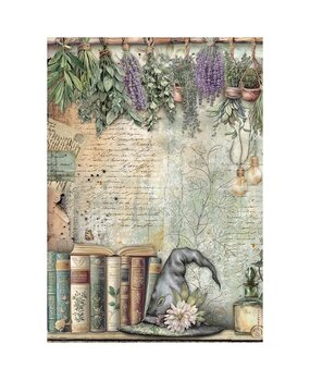 Stamperia Herbarium Silvae A4 Rice Paper Books (DFSA41081) Stamperia Herbarium Silvae A4 Rice Paper Books (DFSA41081)