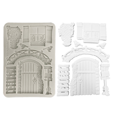 Stamperia Herbarium Silvae A5 Silicon Mould Bridge (KACMA598)