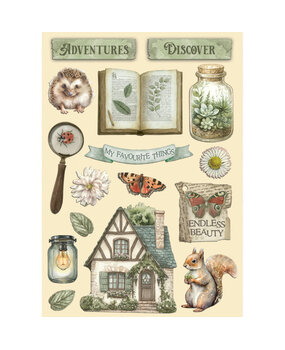 Stamperia Herbarium Silvae Wooden Shapes A5 (KLSP191) Stamperia Herbarium Silvae Wooden Shapes A5 (KLSP191)