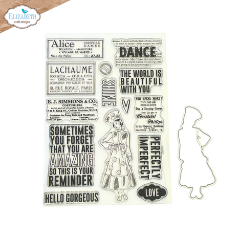 Elizabeth Craft Designs Winter Wanderlust Stamp & Dies Getting Festive (CSD435) Elizabeth Craft Designs Winter Wanderlust Stamp & Dies Getting Festive (CSD435)