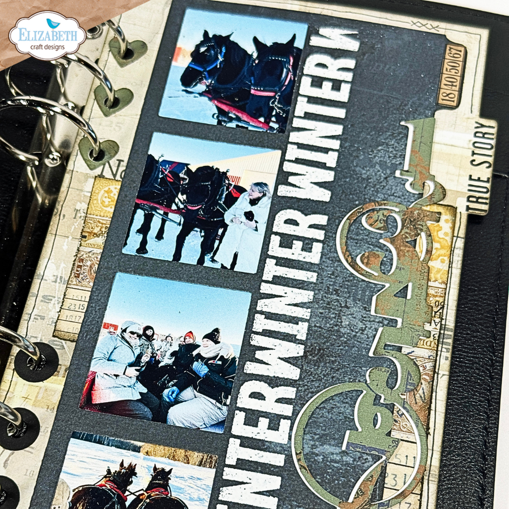 Elizabeth Craft Designs Winter Wanderlust A5 Clear Stamps Word (CS438) Elizabeth Craft Designs Winter Wanderlust A5 Clear Stamps Word (CS438)