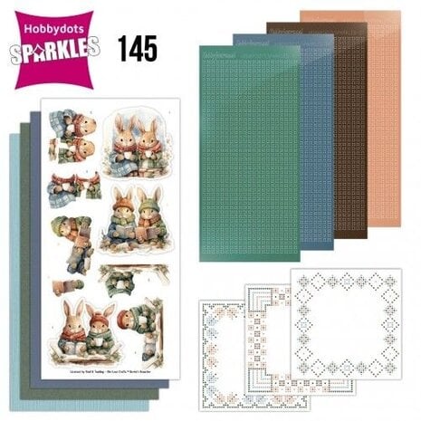 Find It Trading HobbyDots Sparkles Winter Bunnies (SPDO145) Find It Trading HobbyDots Sparkles Winter Bunnies (SPDO145)