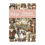 Bella Lulu Steampunk Dreams A4 Collage Boek (3012-0009)