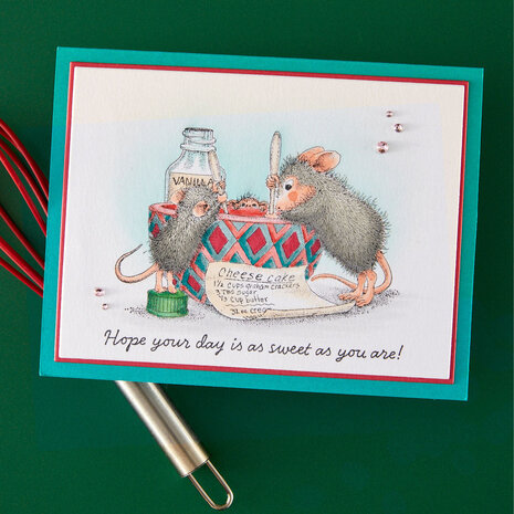 Spellbinders House-Mouse Designs Secret Ingredient Cling Rubber Stamp (RSC-064)