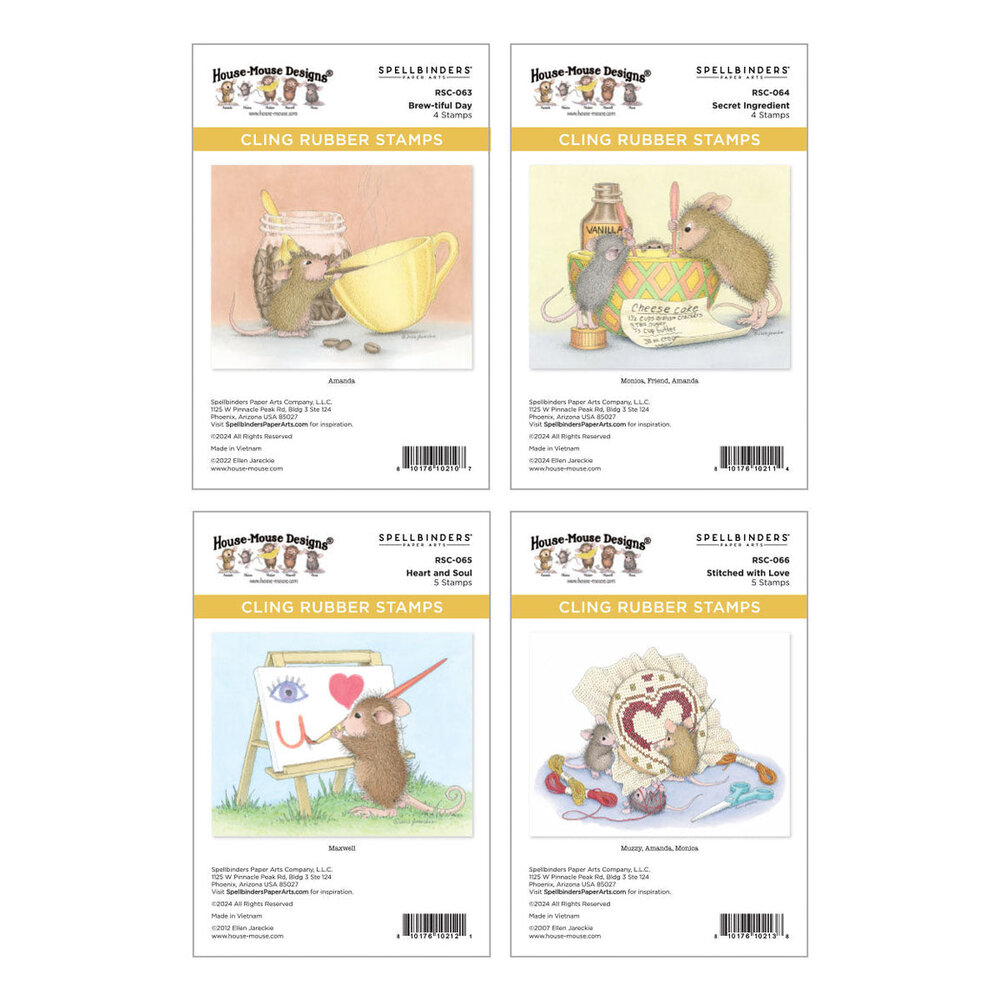 Spellbinders House-Mouse Designs Heart and Soul Collector Bundle (BD-0923)