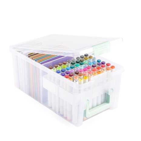Vaessen Creative Markers + Cards Storage Box (3401-206)
