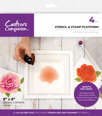 Crafter's Companion Stencil and Stamp Platform (CC-STEN-STAM-PLAT) Crafter's Companion Stencil and Stamp Platform (CC-STEN-STAM-PLAT)
