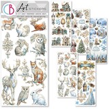 Ciao Bella Papercrafting Winterling Art Stickers (CBI010)
