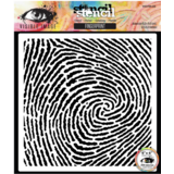 Visible Image Fingerprint 6x6 Inch Stencil (VIS-FIN-03)