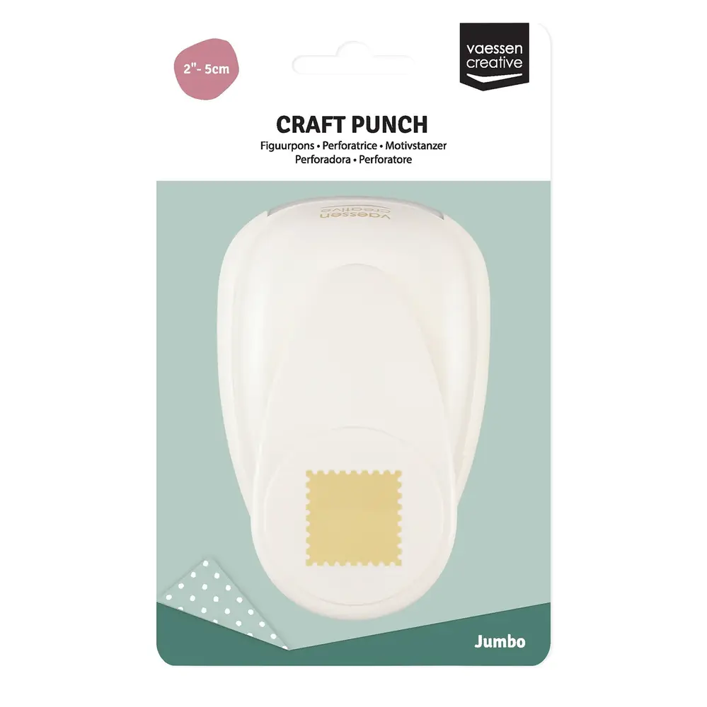 Vaessen Creative Figuurpons Jumbo Postzegel (21437-037)