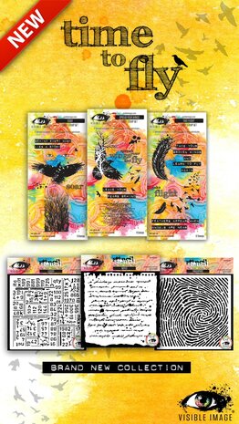 Visible Image Soar 4x8 Inch Stamp Set (VIS-SOA-01)