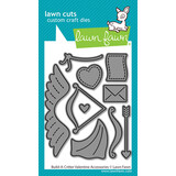 Lawn Fawn Build-A-Critter Valentine Accessories Dies (LF3957)
