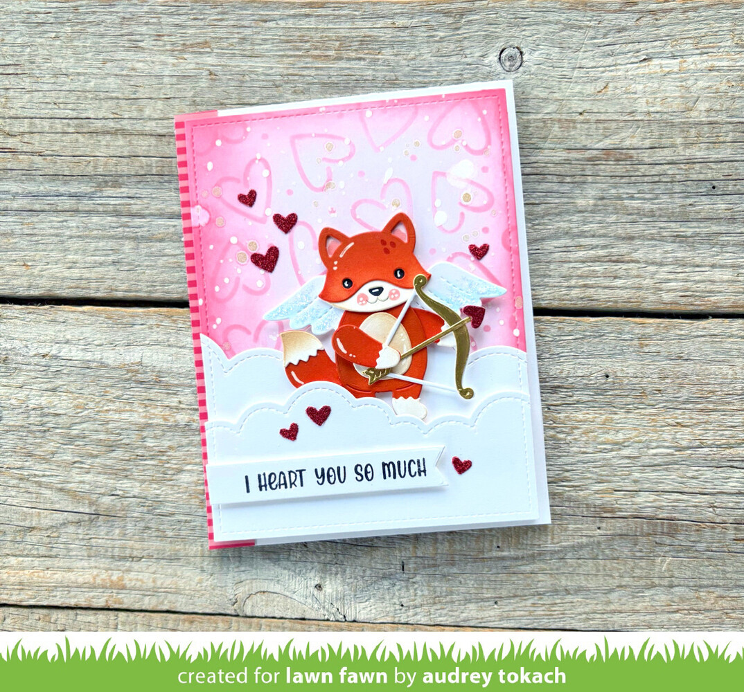 Lawn Fawn Build-A-Critter Valentine Accessories Dies (LF3957) Lawn Fawn Build-A-Critter Valentine Accessories Dies (LF3957)