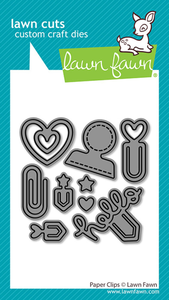 Lawn Fawn Paper Clips Dies (LF3959)