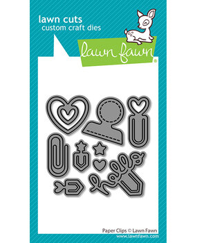 Lawn Fawn Paper Clips Dies (LF3959)