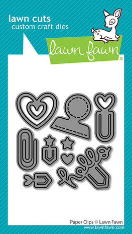 Lawn Fawn Paper Clips Dies (LF3959)