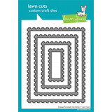 Lawn Fawn Postage Rectangle Stackables Dies (LF3964)