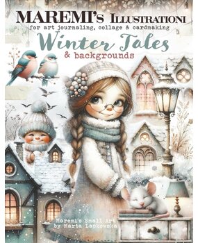 Maremi's Small Art Winter Tales Collage Ephemera Book Maremi's Small Art Winter Tales Collage Ephemera Book
