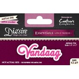 Die'sire Vandaag Only Words Metal Die (DS-E-W-29-NL)