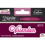 Die'sire Vrienden Only Words Metal Die (DS-E-W-27-NL)