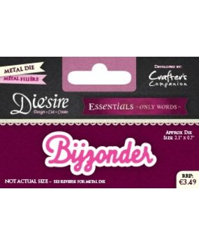 Die'sire Bijzonder Only Words Metal Die (DS-E-W-26-NL) Die'sire Bijzonder Only Words Metal Die (DS-E-W-26-NL)