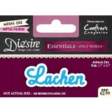 Die'sire Lachen Only Words Metal Die (DS-E-W-14-NL)