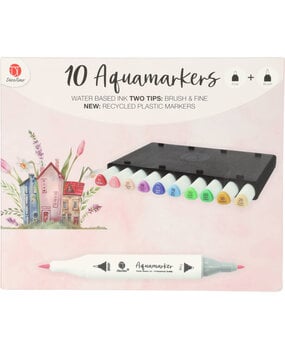 DécoTime 10 Aquamarkers Powder Pink (3004842) DécoTime 10 Aquamarkers Powder Pink (3004842)
