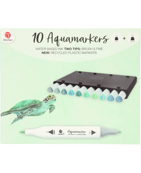 DécoTime 10 Aquamarkers Turquoise Green (3004842) DécoTime 10 Aquamarkers Turquoise Green (3004842)