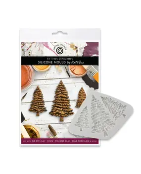 Cosmic Shimmer Silicone Mould Fir Trees Silhouettes (CE0052-CS)
